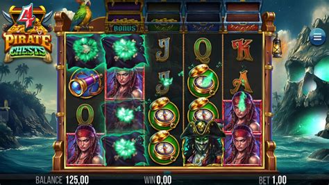 4 Pirate Chests