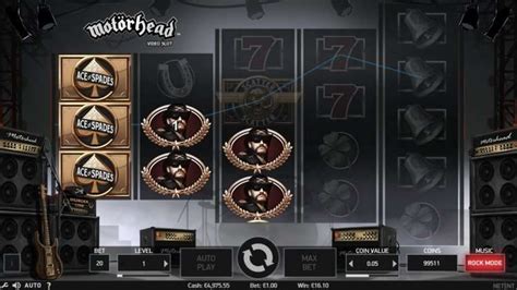 Motorhead Video Slot